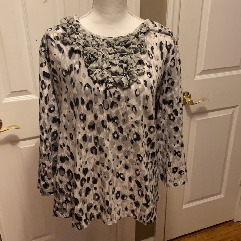 Women’s  animal print blouse
